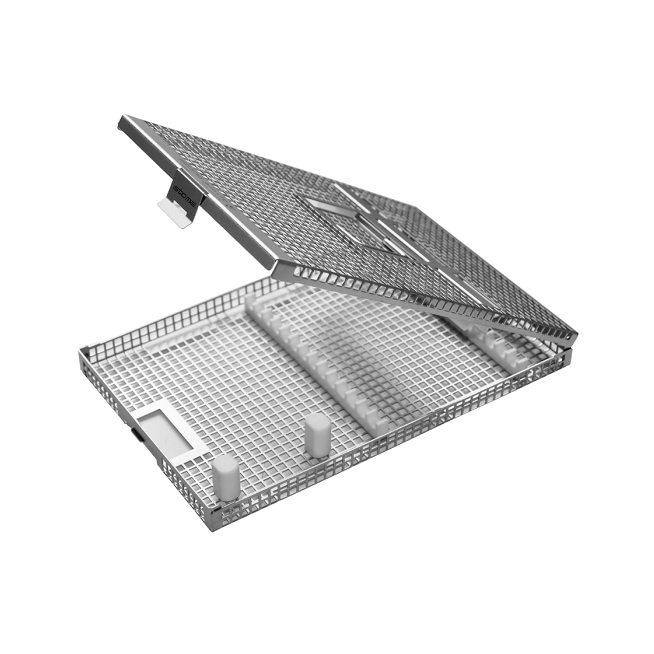 p.i.c.®-tray mit 2 Stegen und Deckel