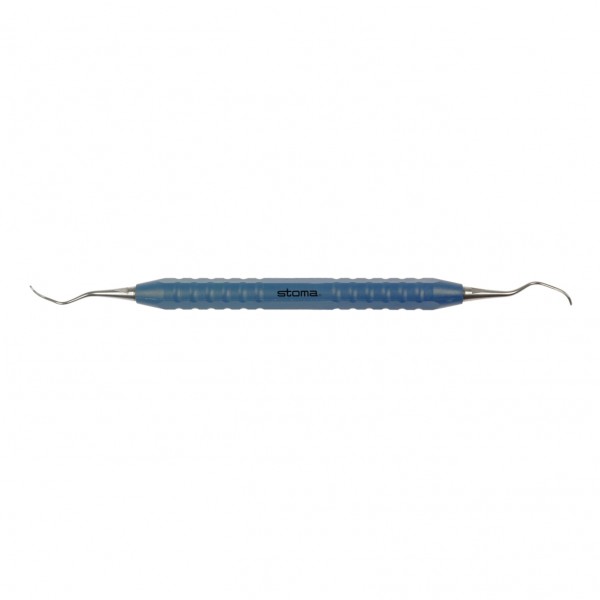 Kürette, Barnhart B1-2 , color-stick® hellblau, Ø 10 mm