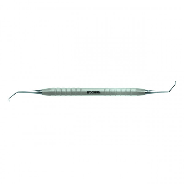 Endo-Mikroplanstopfer, seitlich abgewinkelt, color-stick® grau