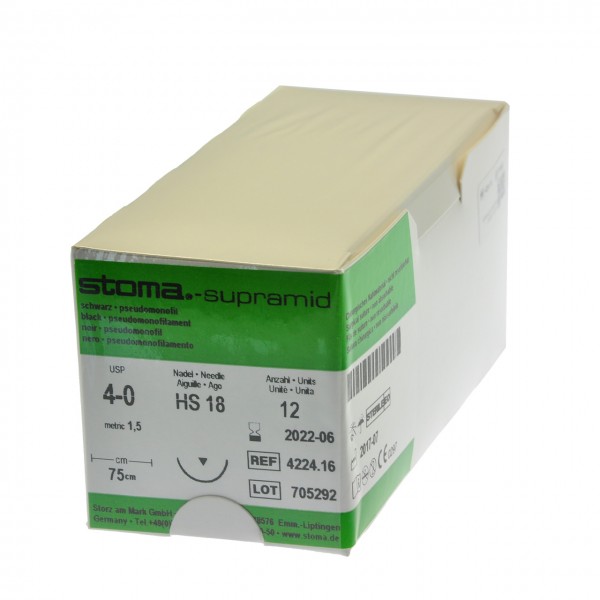 Supramid HS 18, 4-0, 75 cm, 1 Dutzend