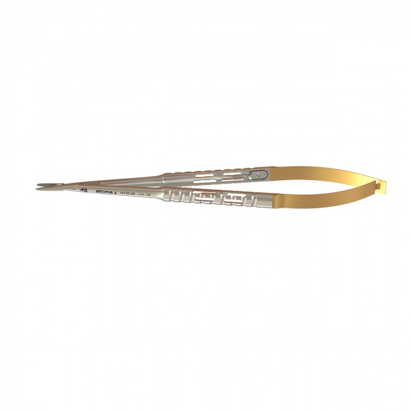 Mikronadelhalter, Barraquer, TC, 0,8 mm, gerade, 18 cm, hy-light®
